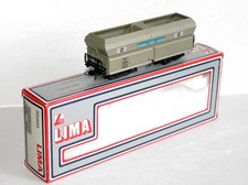 LIMA HO 302893 WAGON TREMIE DECHARGEMENT LATERAL BALLAST PECHINEY ST GOBAIN SNCF