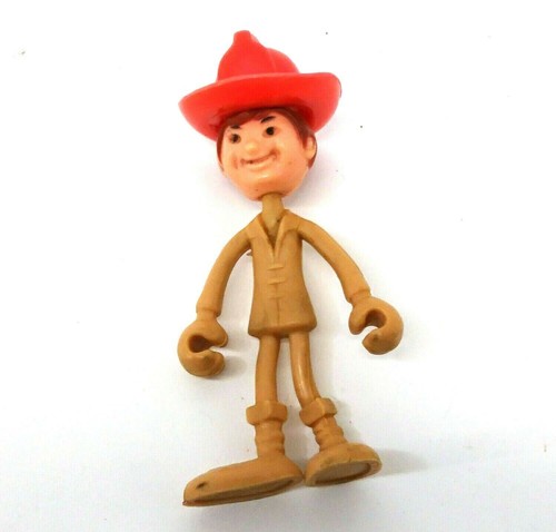 Figurine pompier bendy - bendy, en