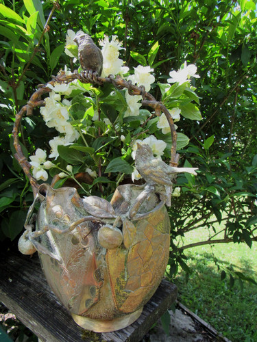 Xix panier vase usubata - panier,