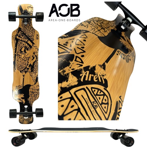 Aob tribal curves longboard - curves,