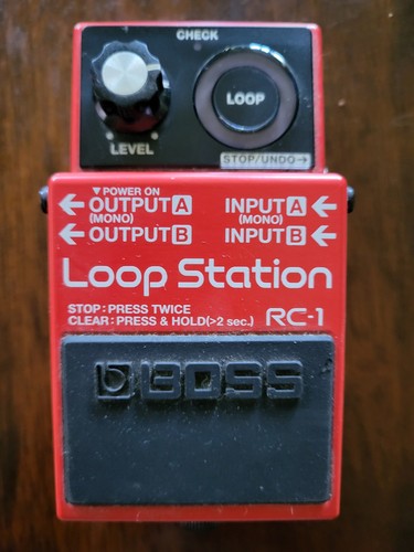 Boss loop station guitar - boss,