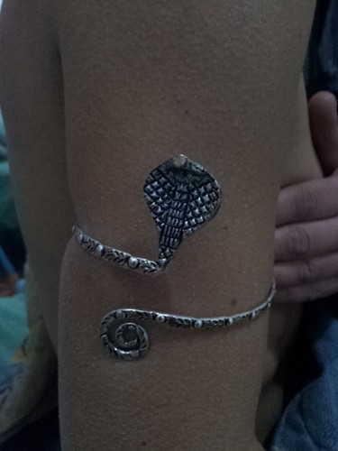 Bain argent indien bracelet - le,