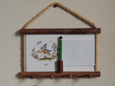 Porte clés avec pavé décor