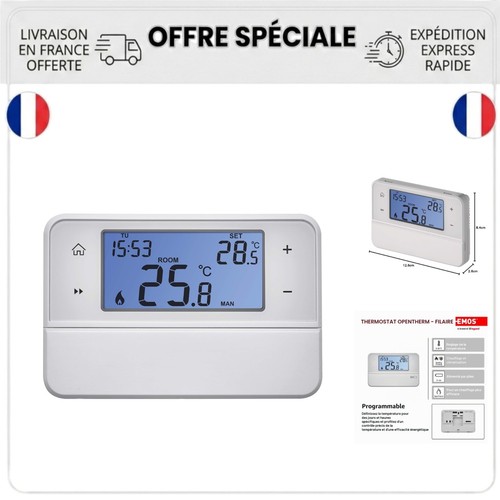 Thermostat programmable emos - thermostat,