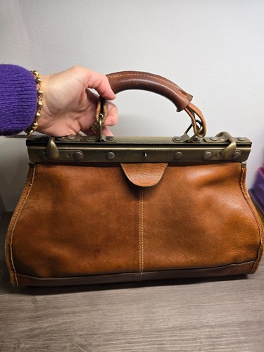 Sac artisanal mallette - , vintage