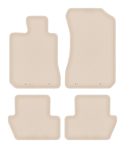 Tapis sol velours beige - de,