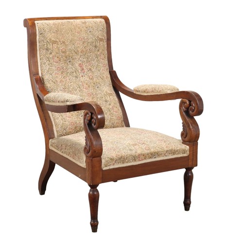 Fauteuil louis philippe ancien - fauteuil,