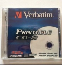 5 X Verbatim Printable CD-R -