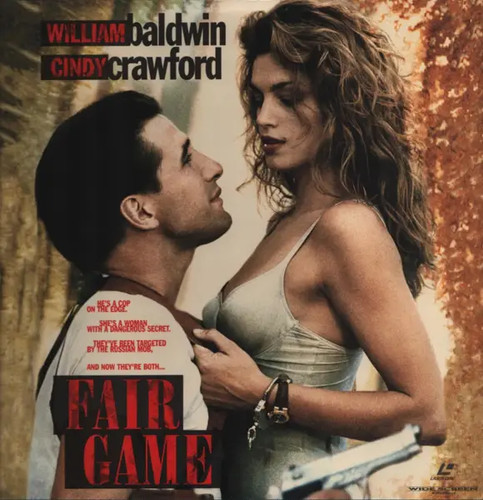 Laserdisc movie fair game - movie,