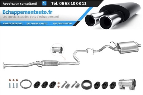 échappement honda concerto - honda,