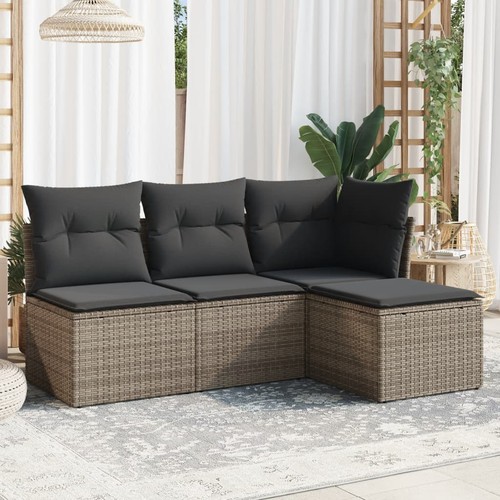 Salon jardin avec - salon, coussins