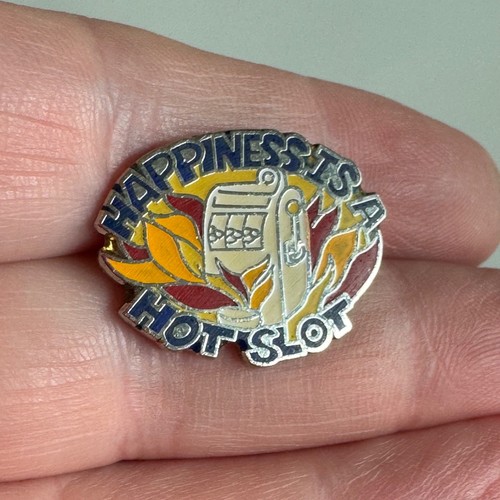 Vintage hot slot machine pin - vintage,