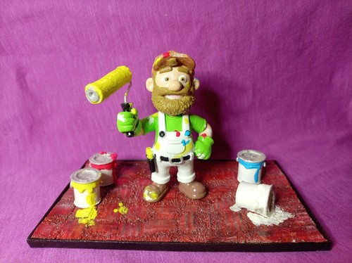 Peintre figurine - peintre, 5