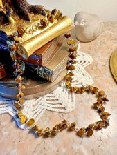 Collier pierre Oeil du Tigre