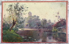 Léon BAIZE (1848-?) Paysage