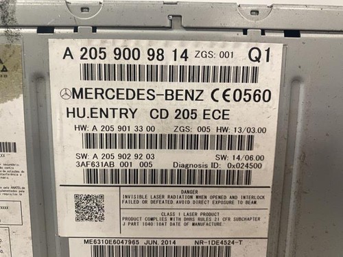 Autoradio mercedes classe - autoradio, c