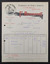 Invoice 1927 TOURNUS BOUSCHET BLACK HOOF OF TOURNUS WAX illustrated 94