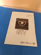 alfa Romeo Gtv  plaquette