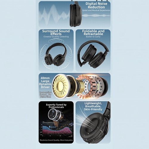 Casque filaire pour - pour, hifi