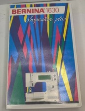 Bernina 1630 Sewing Machine VHS Tape NTSC