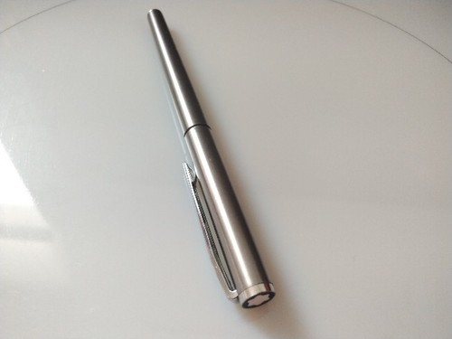 Stylo plume acier mont blanc - stylo,