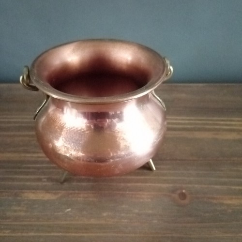 Chaudron cuivre lecellier - chaudron,