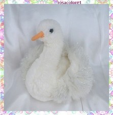 Doudou Peluche Cygne Blanc