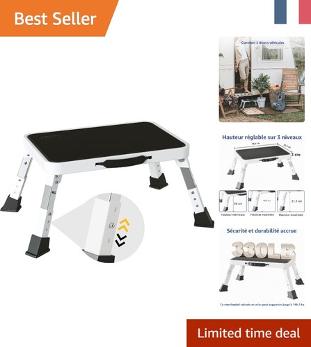 Escabeau pliable pratique - escabeau, à
