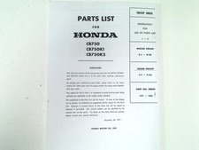 manuel du garage HONDA CB 750