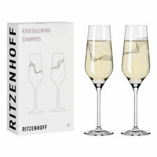 Ritzenhoff Verres à Champagne Set of 2 Crystal Wind 002
