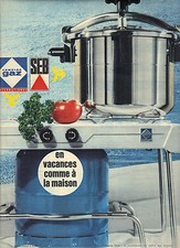 ADVERTISEMENT 1966 SEB la cocotte