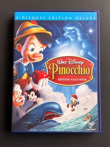 Dvd walt disney pinocchio - dvd,