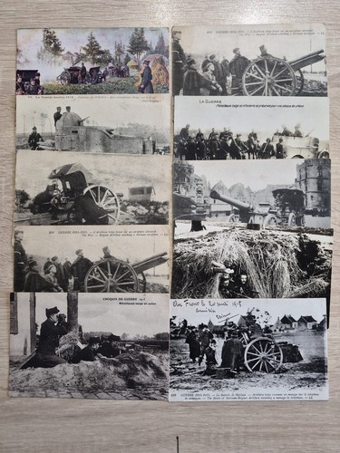 Cpa artillerie belge - 10,