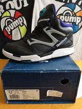 Reebok pump sneakers : Omni Lite boxed black grey blue, EU 39 US 8,5, UK 6