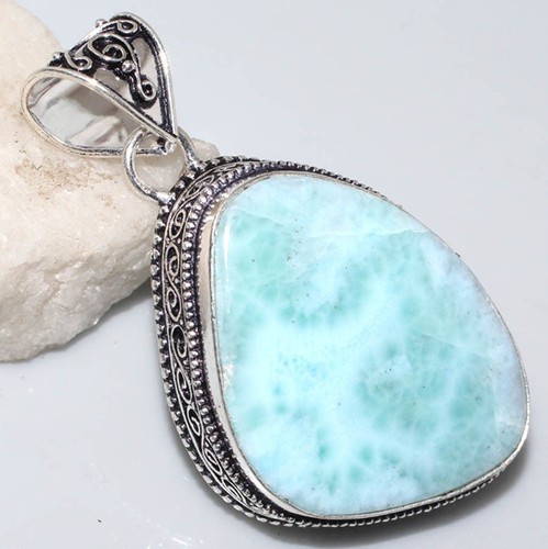 Pendentif larimar et - pendentif,