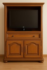 meuble tv en chêne massif -