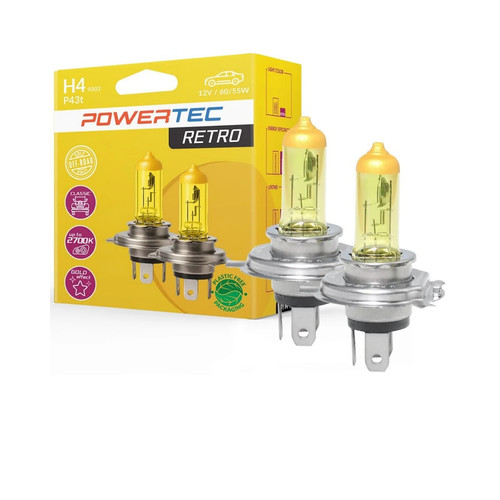 Ampoules halogenes p43t 12v - halogenes, h4