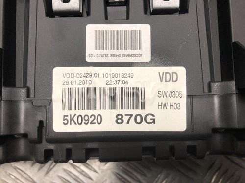 Compteur volkswagen golf - compteur, 6
