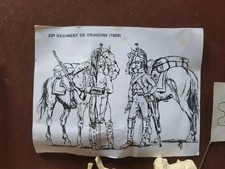 SEGOM/Dragon 1809/54mm no 90mm Airfix Historex Durendal Le Cimier Metal Models 