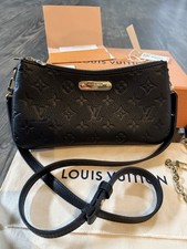 Authentic Louis Vuitton Empreinte Black Monogram Liv Pochette