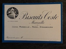 CARTE ILLUSTREE PUB BISCUITS