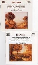LOT 2 CD PAGANINI Music Violin