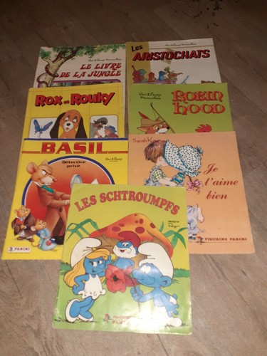 Lot album panini disney - 7,