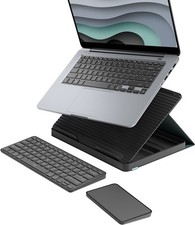 Logitech Casa Pop-Up Desk Work From Home Kit Compact Wireless Keyboard