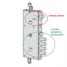 SERRURE DOUBLE MAPPAGE CISA