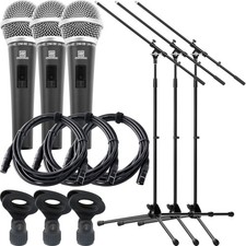 3x Set de Microphone Dynamique
