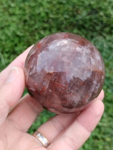 Pierre quartz hématoïde - de,