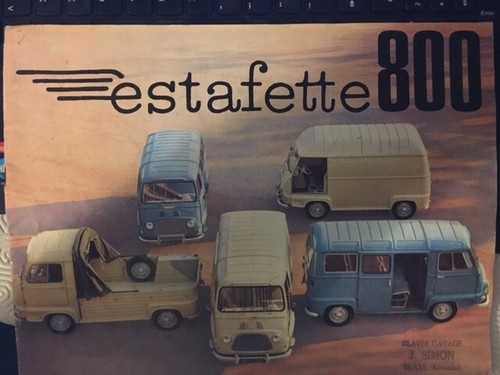 Renault estafette 800 grand - estafette,