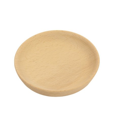 Petite assiette bois - , 11cm