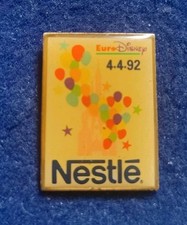 RARE PINS EURO DISNEY NESTLÉ 04 AVRIL 1992